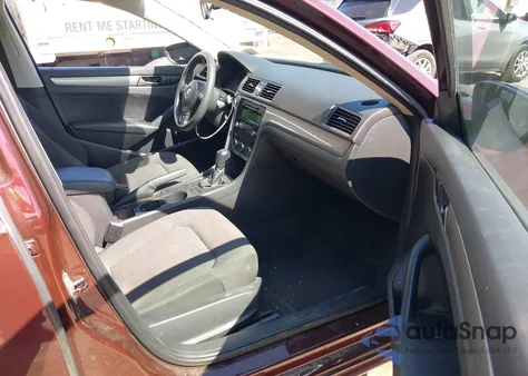 2012 Volkswagen Passat 2.5L S from USA, damaged, VIN 1VWAP7A30CC024378